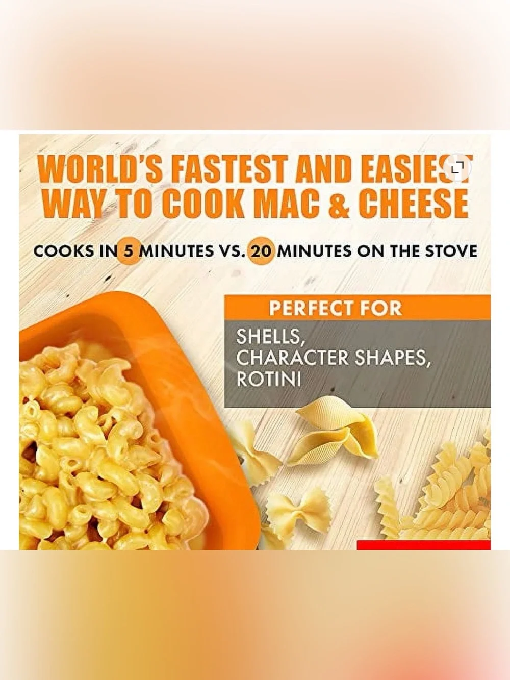 Rapid Mac Cooker Microwave Mac & Cheese Cooker - Blue